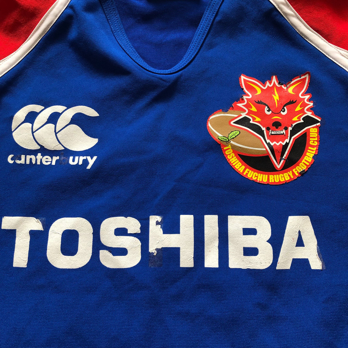 Toshiba Brave Lupus Tokyo Rugby Team Training Pullover (Japan Top League) Player Worn Large Underdog Rugby - The Tier 2 Rugby Shop 