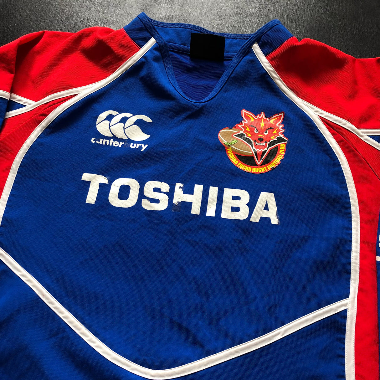 Toshiba Brave Lupus Tokyo Rugby Team Training Pullover (Japan Top League) Player Worn Large Underdog Rugby - The Tier 2 Rugby Shop 