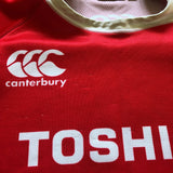 Toshiba Brave Lupus Tokyo Training Jersey XL Underdog Rugby - The Tier 2 Rugby Shop 