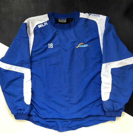 Toyota Industries Shuttles Aichi Training Pullover (Japan Top League) Player Worn 2XL Underdog Rugby - The Tier 2 Rugby Shop 