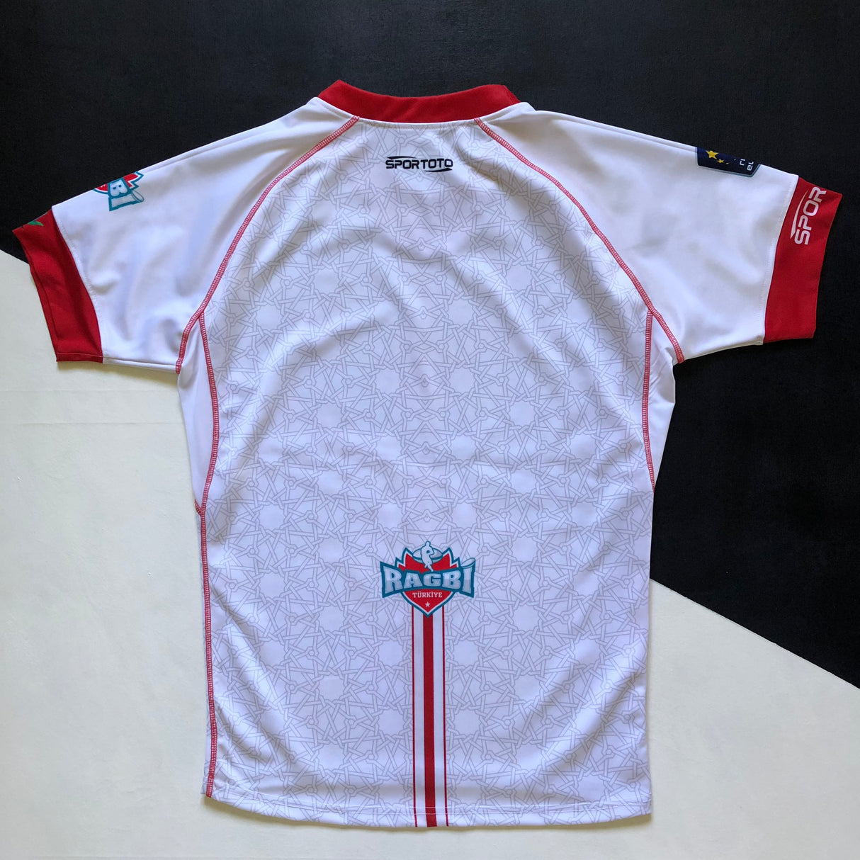 Turkey National Rugby Team Jersey 2023/24 Away Player Issue Large Underdog Rugby - The Tier 2 Rugby Shop 