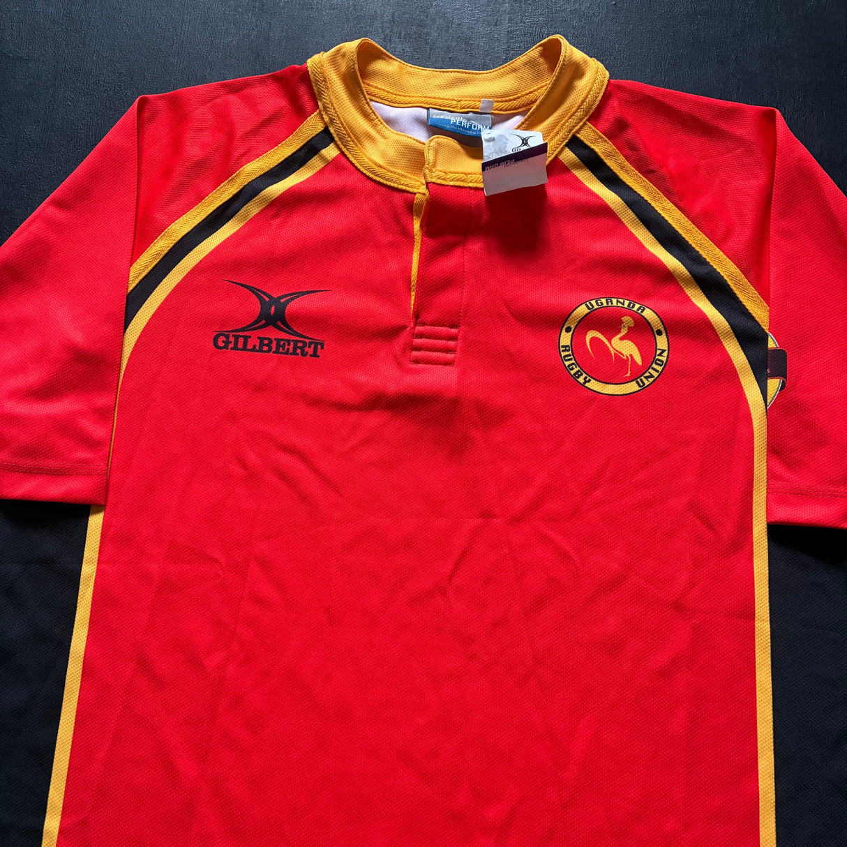 Uganda National Rugby Team Jersey 2006 Away BNWT Underdog Rugby - The Tier 2 Rugby Shop 