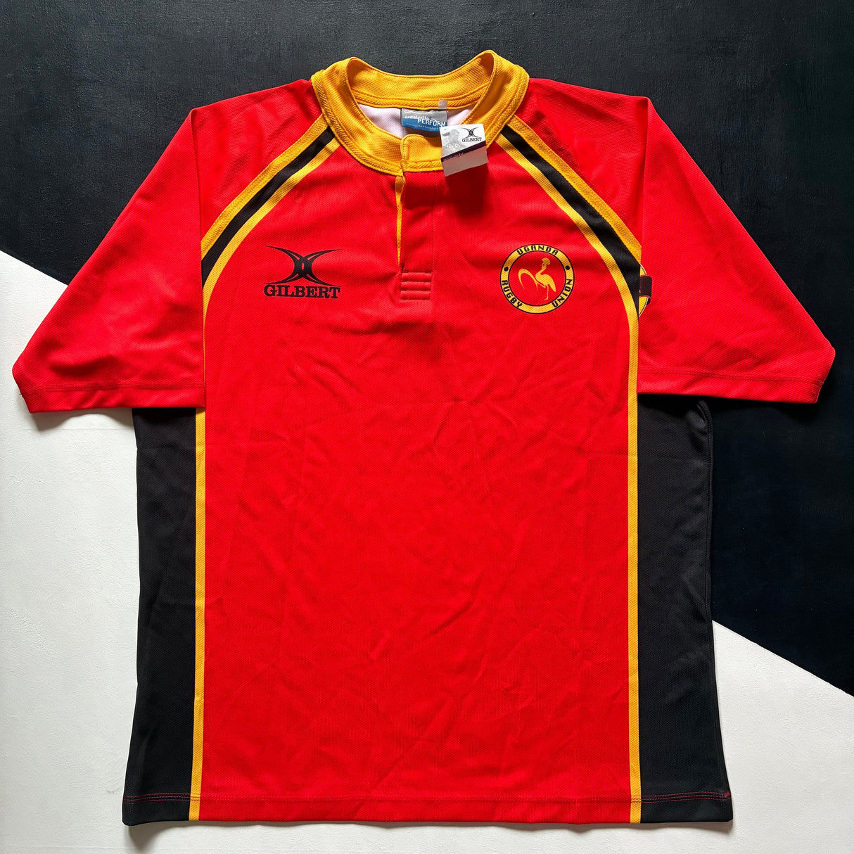 Uganda National Rugby Team Jersey 2006 Away BNWT Underdog Rugby - The Tier 2 Rugby Shop 