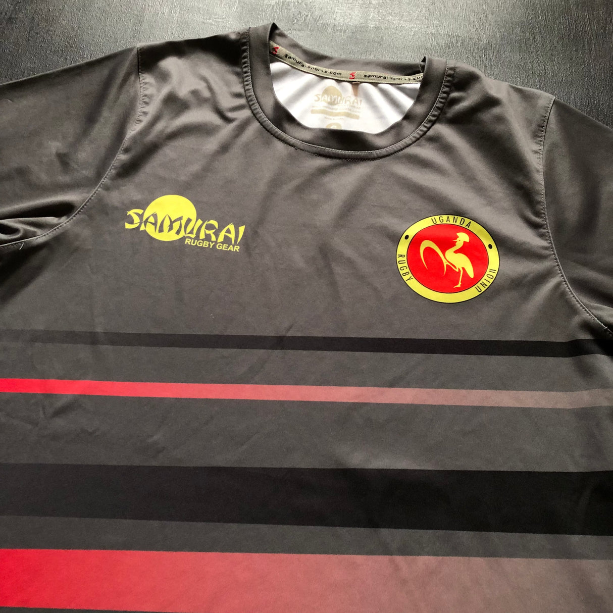 Uganda National Rugby Team Training Tee Small Underdog Rugby - The Tier 2 Rugby Shop 
