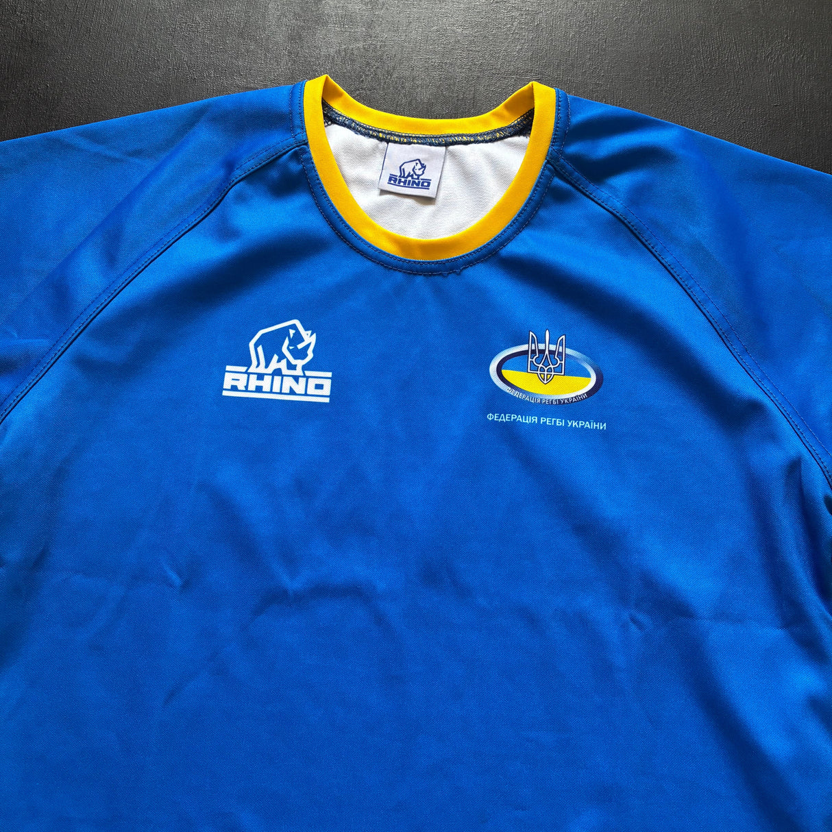 Ukraine National Rugby Team Charity Jersey 2022 Medium Underdog Rugby - The Tier 2 Rugby Shop 