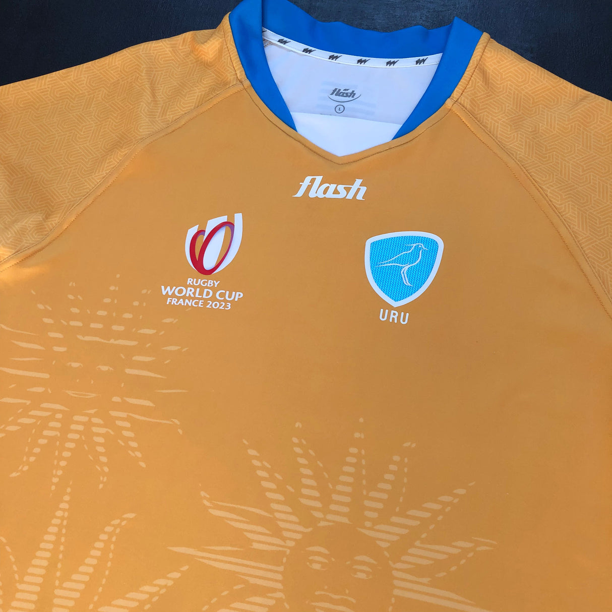 Uruguay National Rugby Team Jersey 2023 Rugby World Cup Away Large Underdog Rugby - The Tier 2 Rugby Shop 