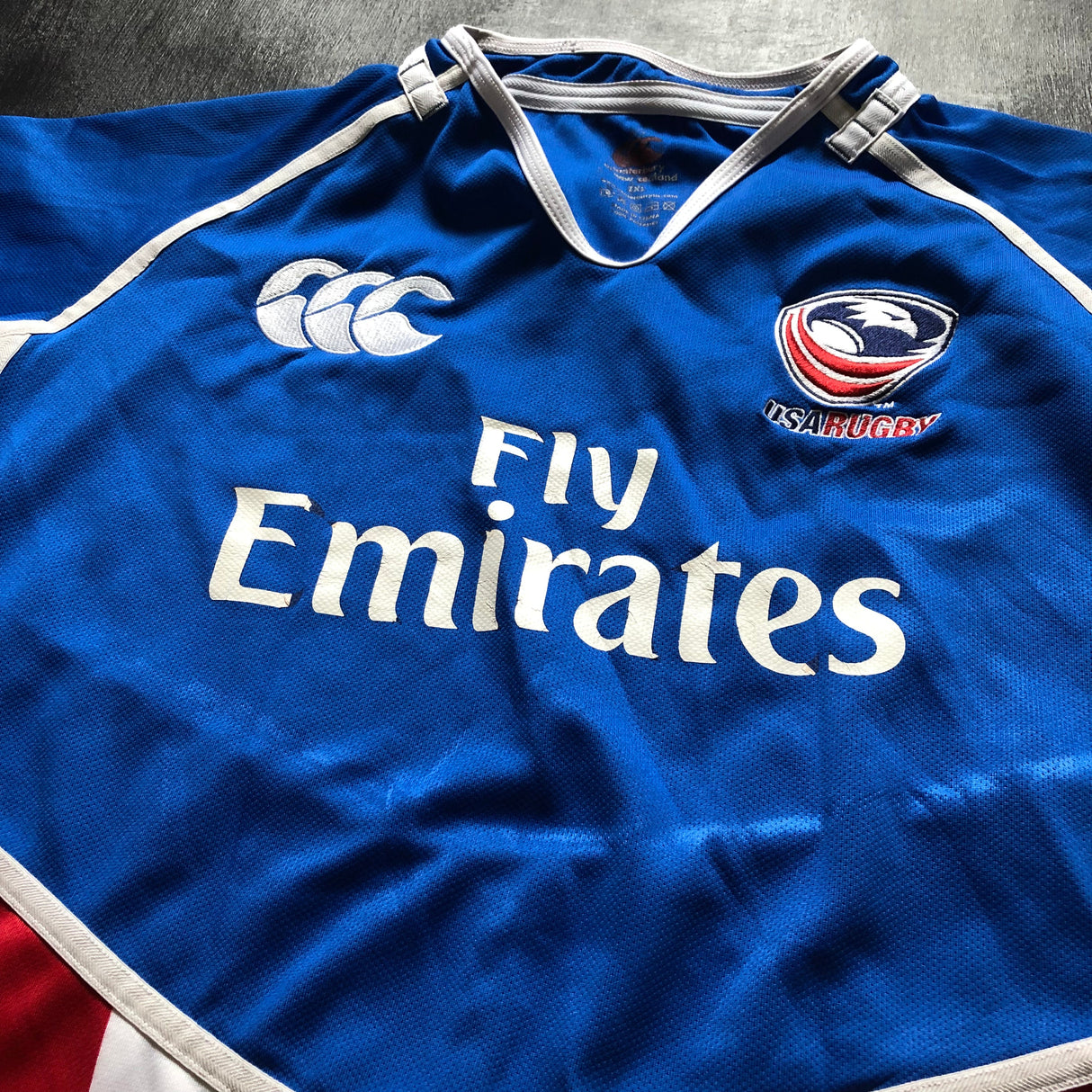 USA National Rugby Team Jersey 2011/12 2XL Underdog Rugby - The Tier 2 Rugby Shop 