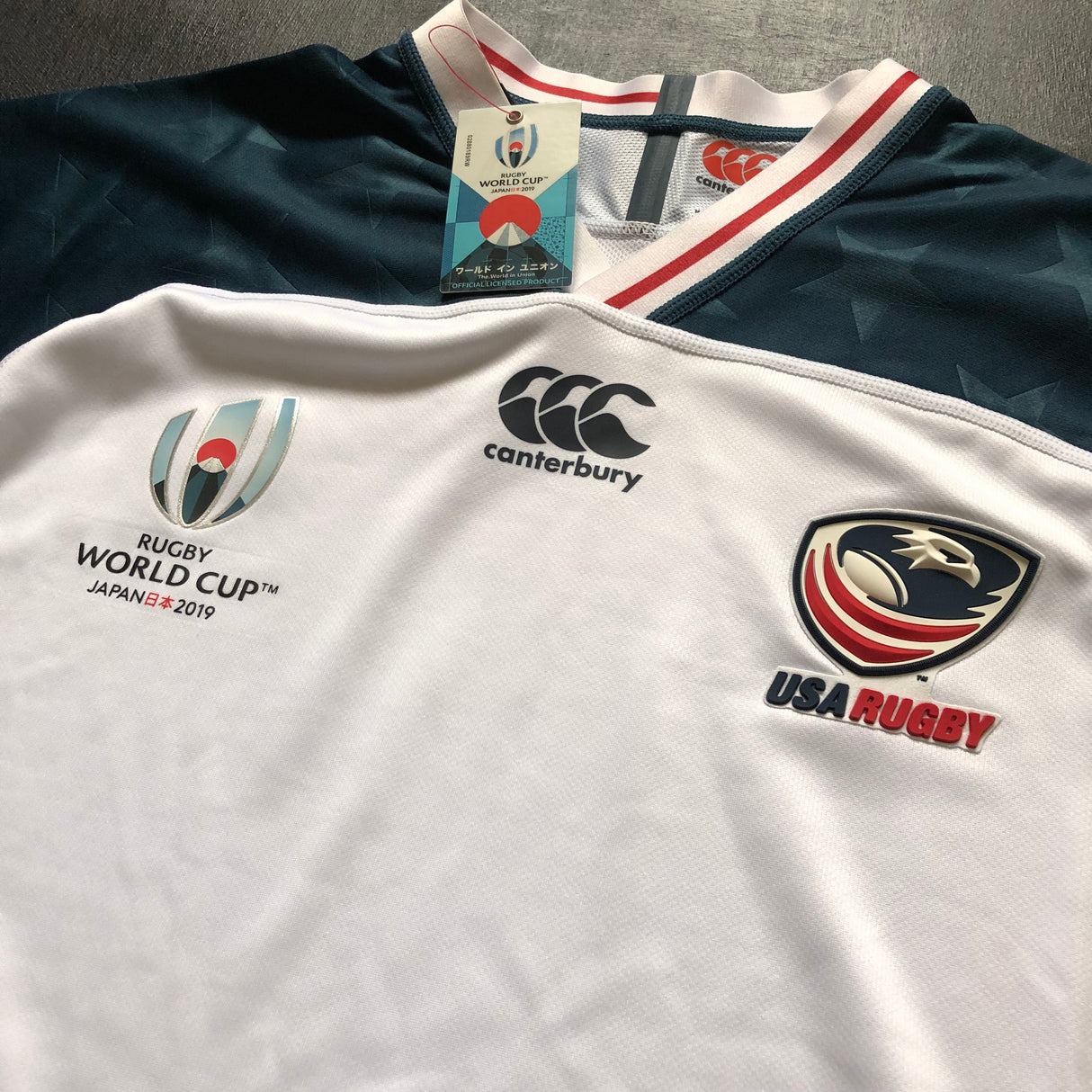 USA National Rugby Team Jersey 2019 Rugby World Cup Medium BNWT Underdog Rugby - The Tier 2 Rugby Shop 