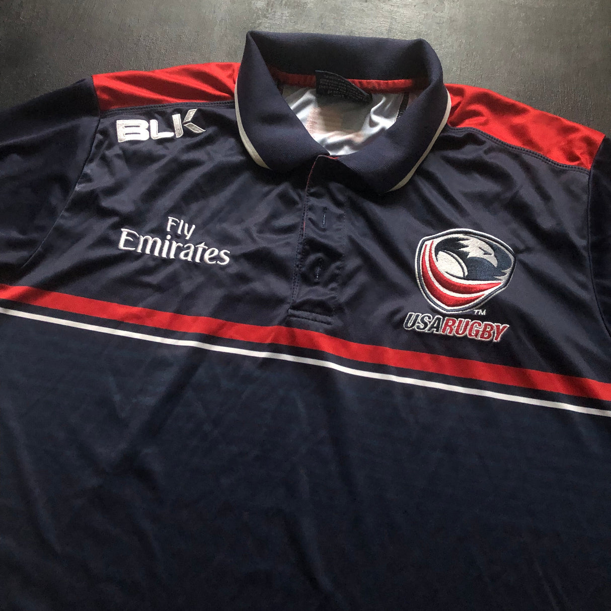 USA National Rugby Team Polo Large Underdog Rugby - The Tier 2 Rugby Shop 