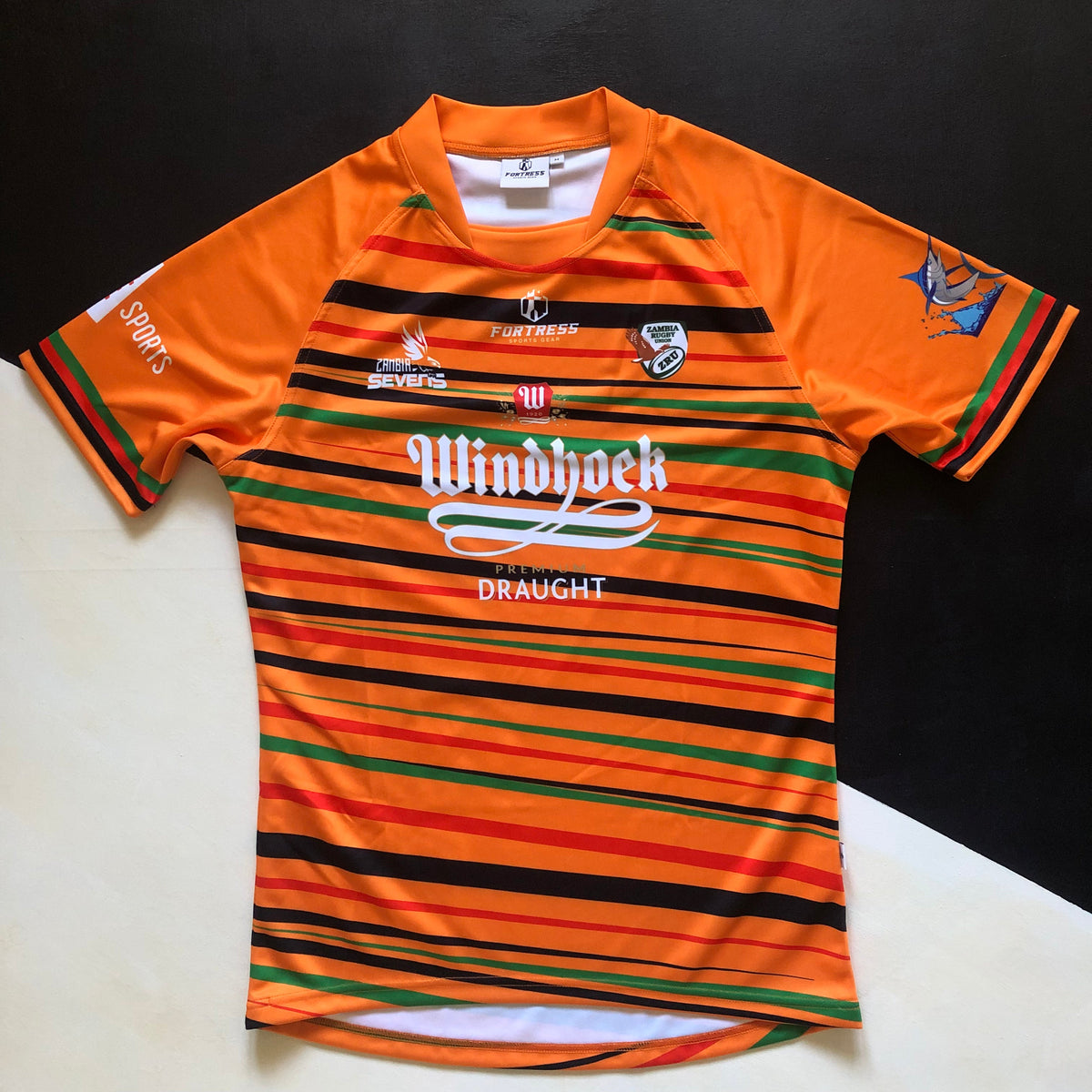 Zambia National Rugby Sevens Team Jersey 2019 Medium – Underdog Rugby ...