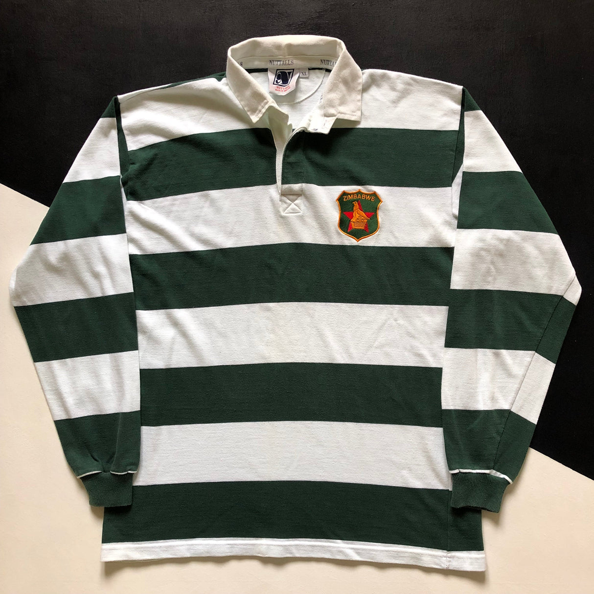 Zimbabwe National Rugby Team Jersey 1990's XL Underdog Rugby - The Tier 2 Rugby Shop 