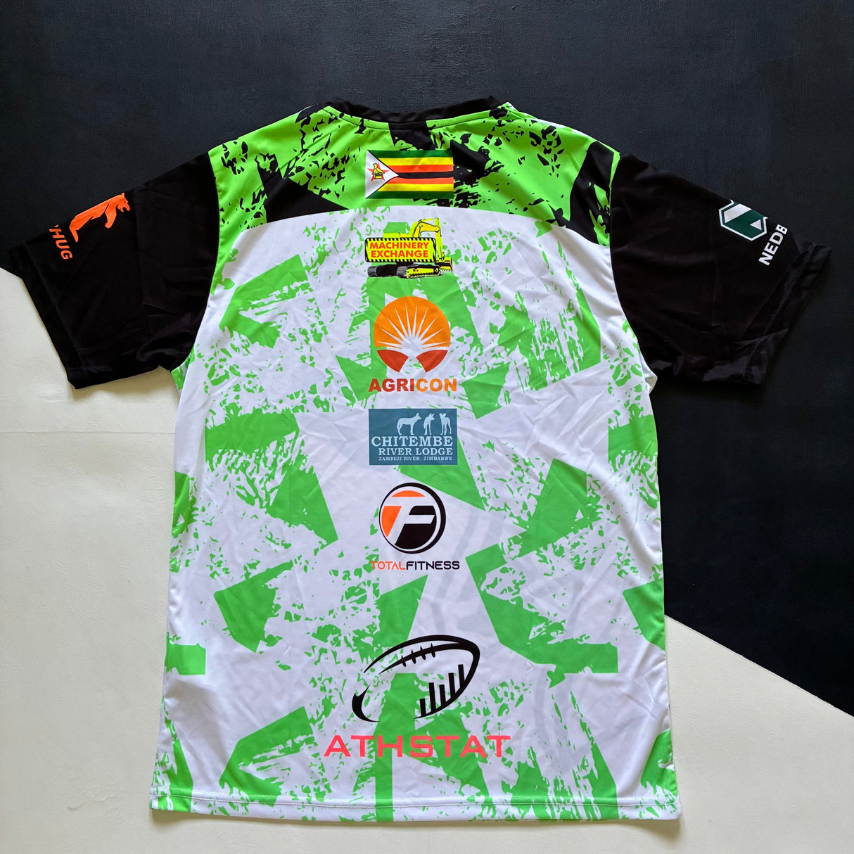 Zimbabwe National Rugby Team Training Jersey Large Underdog Rugby - The Tier 2 Rugby Shop 