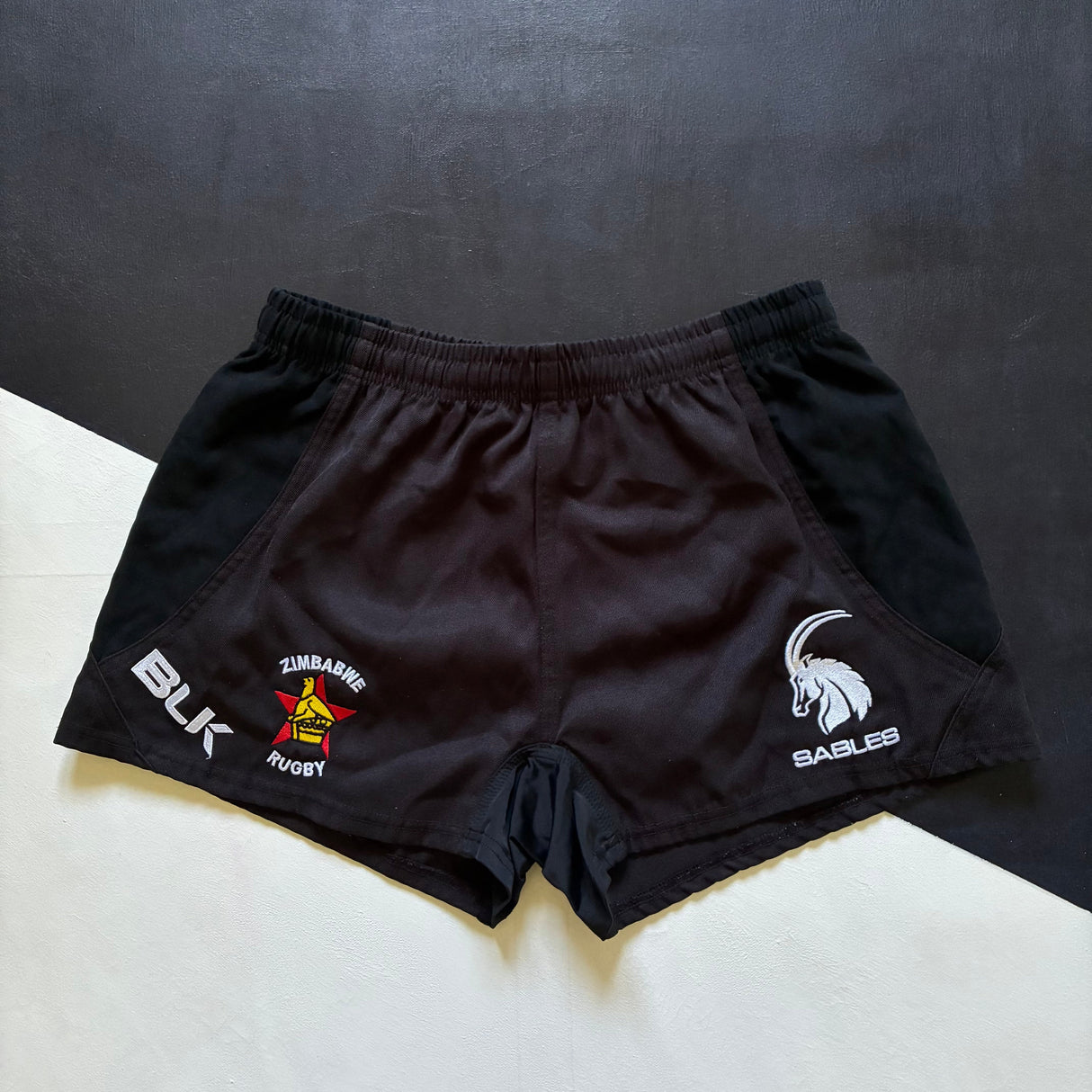 Zimbabwe National Rugby Team Training Shorts Medium Underdog Rugby - The Tier 2 Rugby Shop 