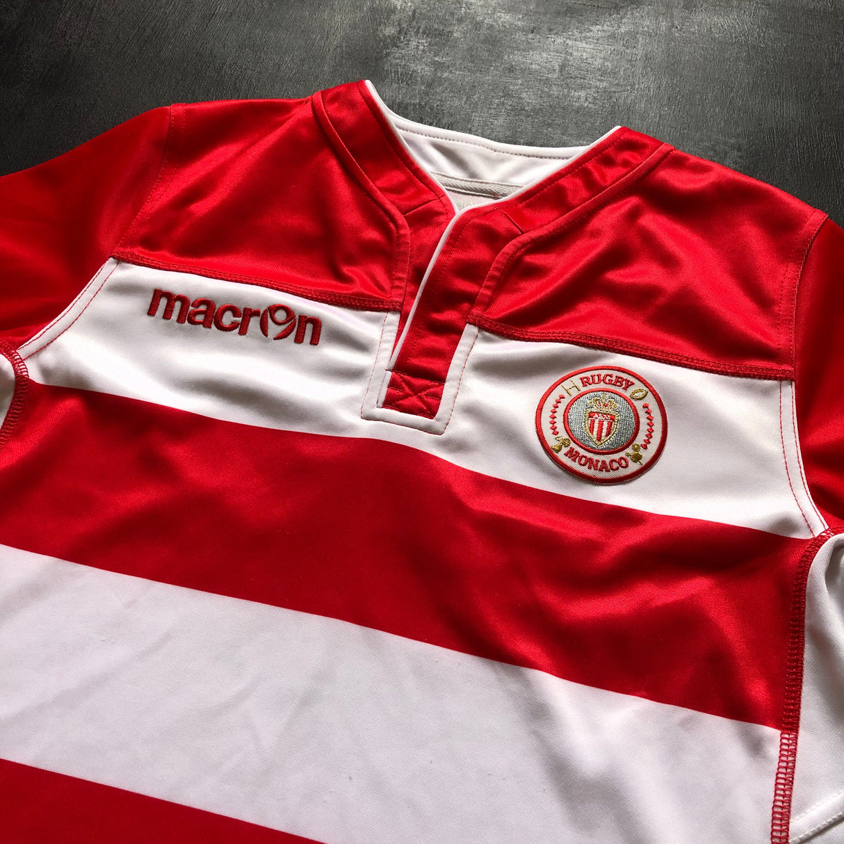 AS Monaco Rugby Team Jersey 2014 Medium Underdog Rugby - The Tier 2 Rugby Shop 