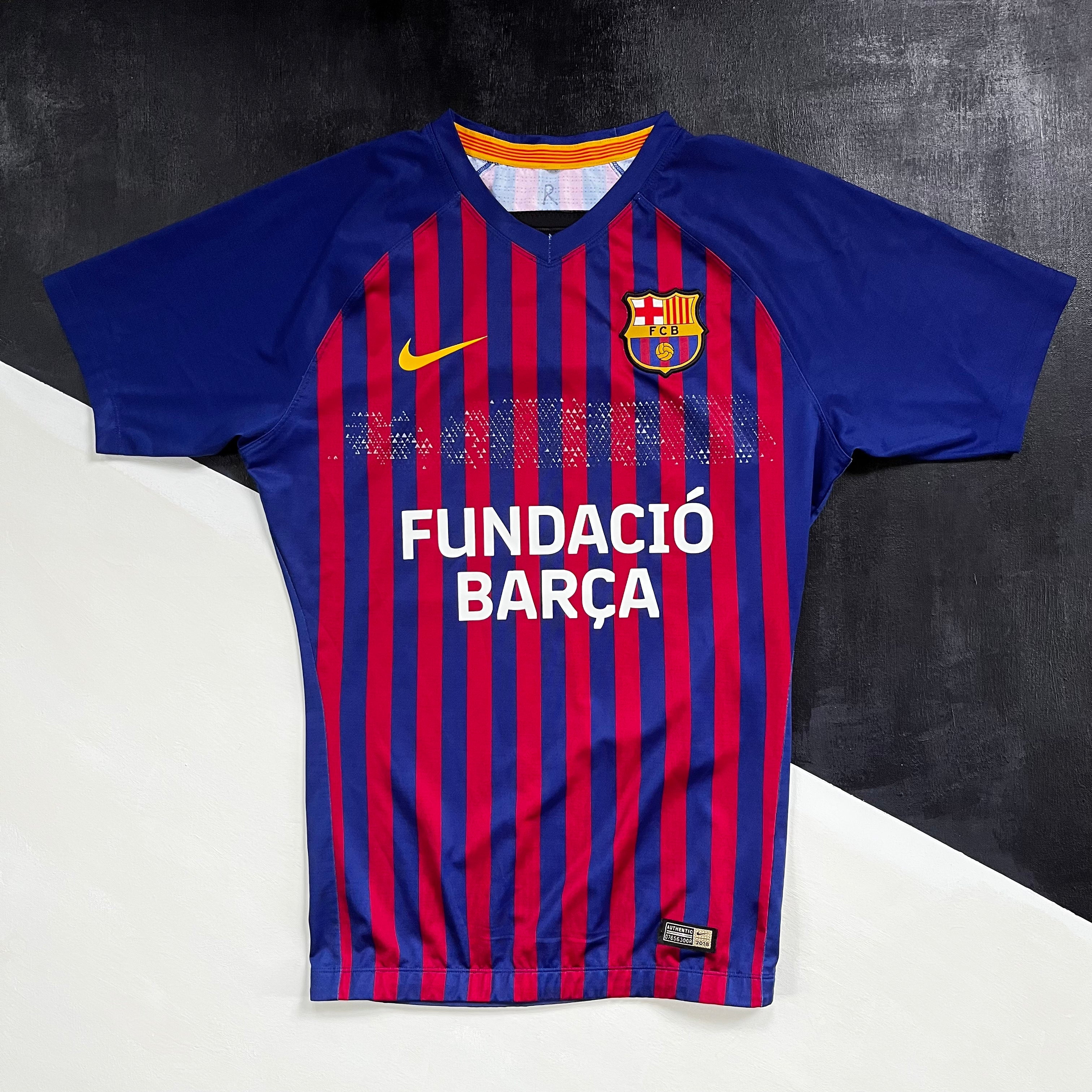 Barcelona FC Rugby Team Jersey 2018 Match Worn Medium Underdog Rugby The Tier 2 Rugby Shop