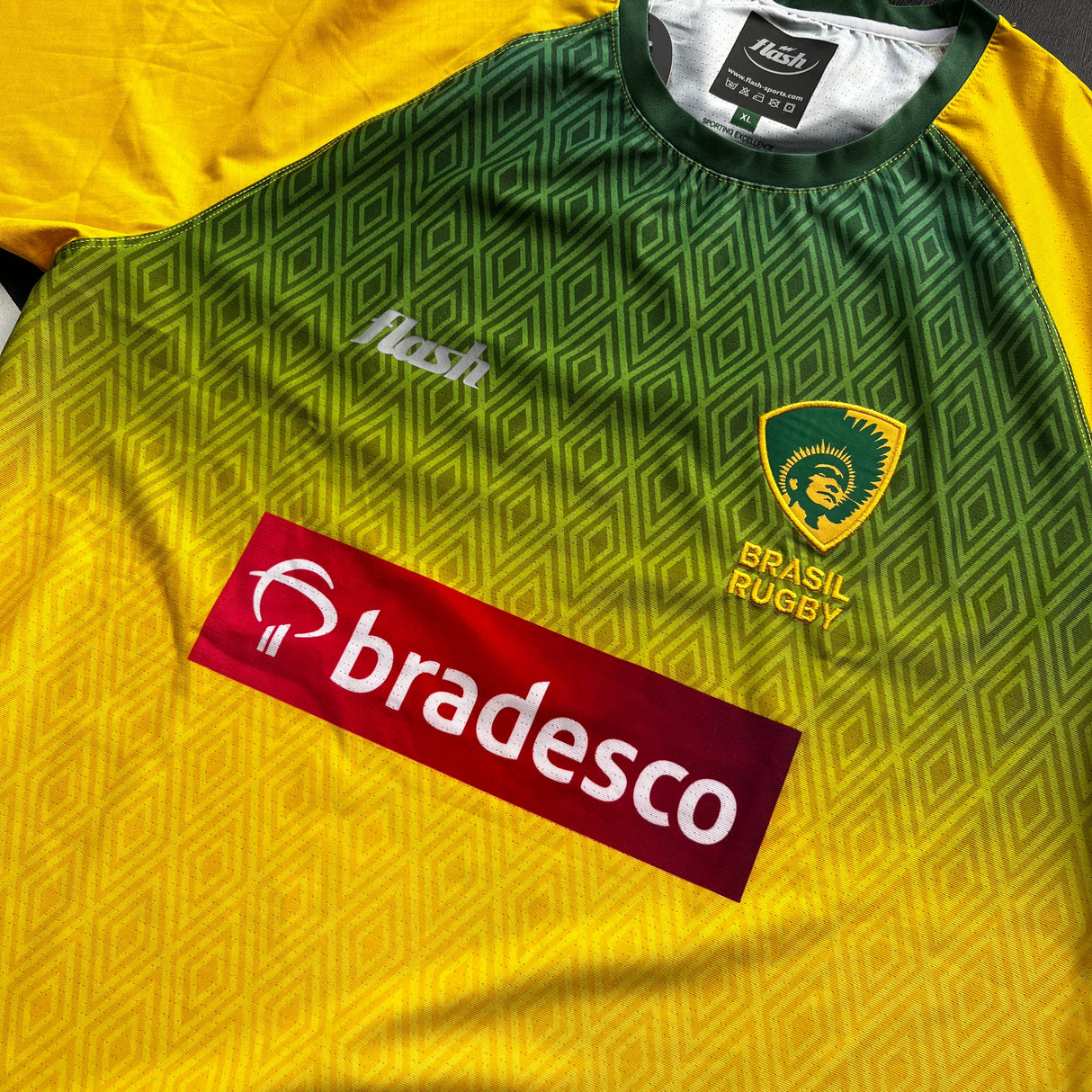 Brasil National Rugby Team Shirt 2020/21 Underdog Rugby - The Tier 2 Rugby Shop 