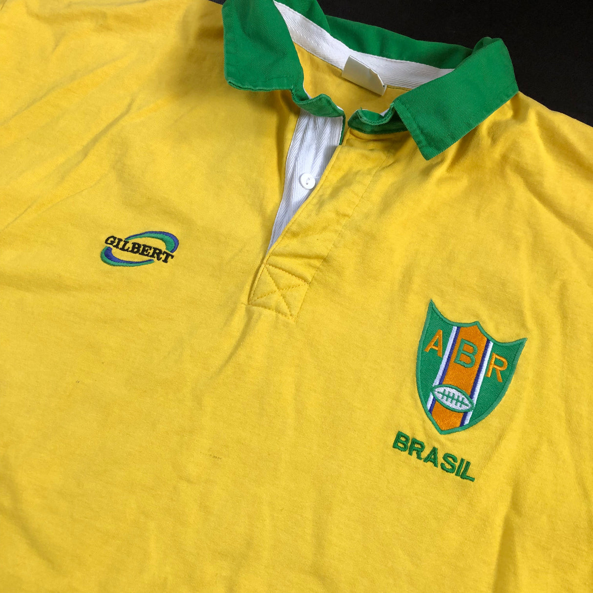 Brazil National Rugby Team Jersey 1993 Large Underdog Rugby - The Tier 2 Rugby Shop 