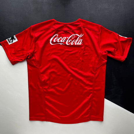 Coca-Cola Red Sparks Rugby Team Jersey 2015 (Japan Top League) Medium Underdog Rugby - The Tier 2 Rugby Shop 