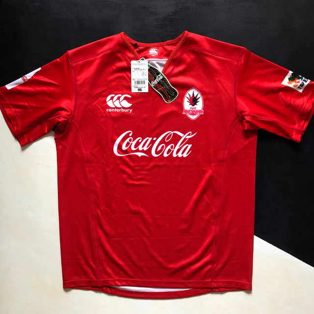 Coca-Cola Red Sparks Rugby Team Jersey 2018/19 (Japan Top League Coca-Cola Red Sparks Rugby Team Jersey 2018/19 (Japan Top League