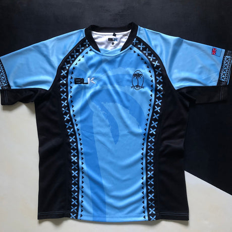 Fiji National Rugby Team Jersey 2013 Away 2XL Underdog Rugby - The Tier 2 Rugby Shop 