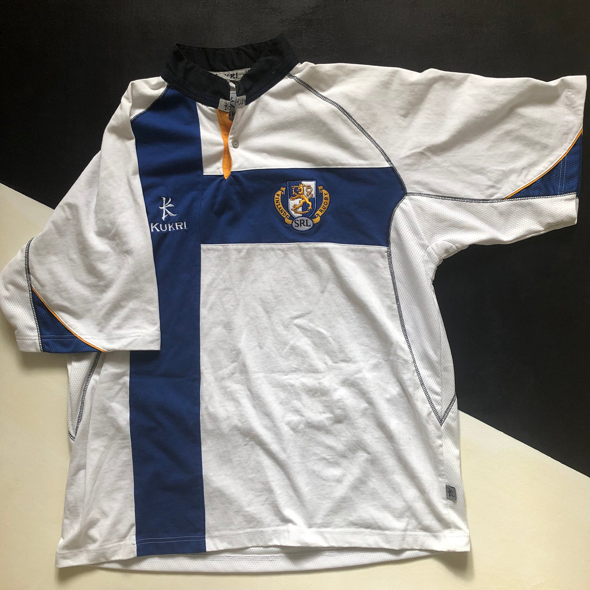 Finland National Rugby Team Jersey 2009/10 3XL Underdog Rugby - The Tier 2 Rugby Shop 
