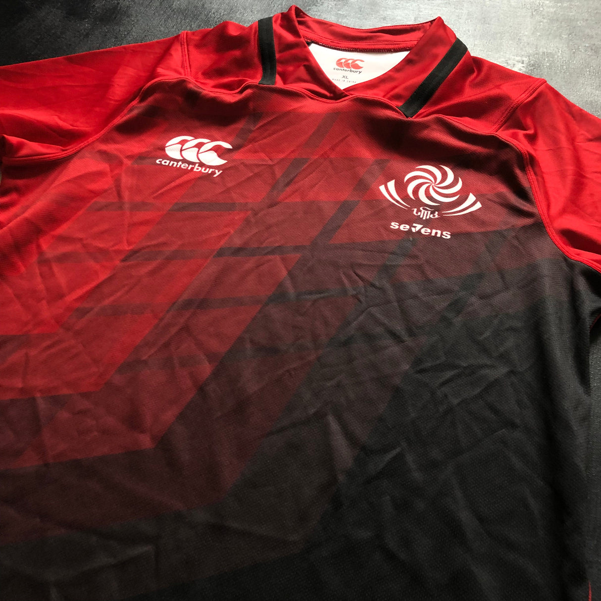 Georgia National Rugby Sevens Team Jersey 2019 XL Underdog Rugby - The Tier 2 Rugby Shop 
