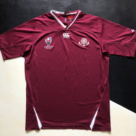 Georgia National Rugby Team Jersey 2019 Rugby World Cup 2XL Underdog Rugby - The Tier 2 Rugby Shop 