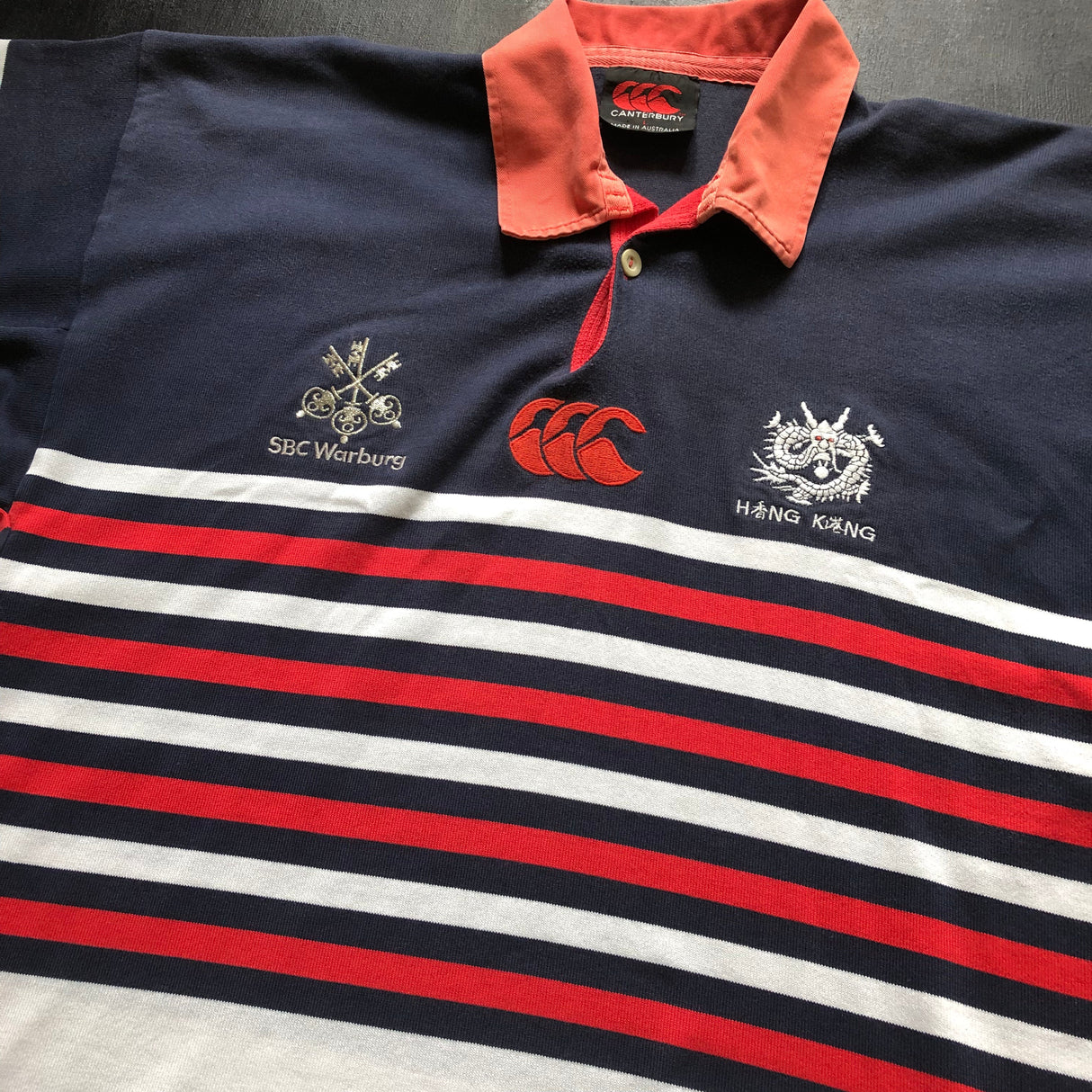 Hong Kong National Rugby Team Jersey 1997 Large Underdog Rugby - The Tier 2 Rugby Shop 