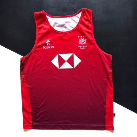 Hong Kong National Rugby Team Training Vest Large Underdog Rugby - The Tier 2 Rugby Shop 