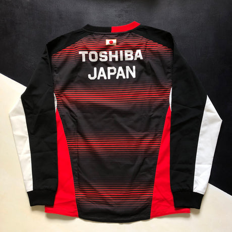 Japan National Rugby Sevens Team Training Pullover (Red) Underdog Rugby - The Tier 2 Rugby Shop 