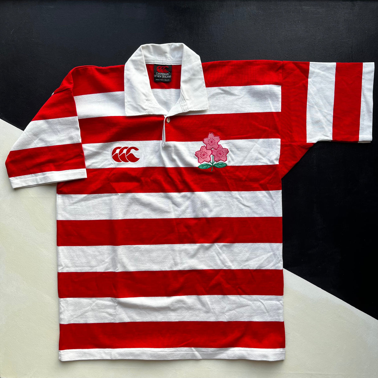 Japan National Rugby Team Jersey 1999 Large Underdog Rugby - The Tier 2 Rugby Shop 