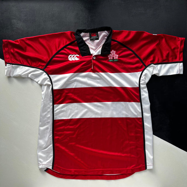 Japan National Rugby Team Jersey 2003/2004 Medium Underdog Rugby - The Tier 2 Rugby Shop 