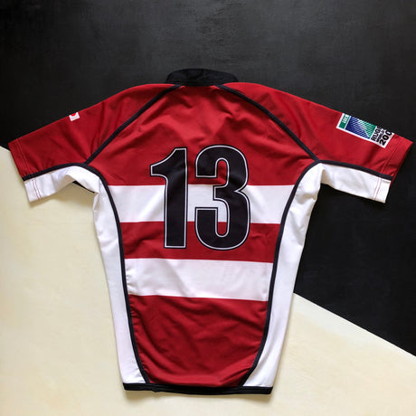 Japan National Rugby Team Jersey 2007 Match Worn XL Underdog Rugby - The Tier 2 Rugby Shop 