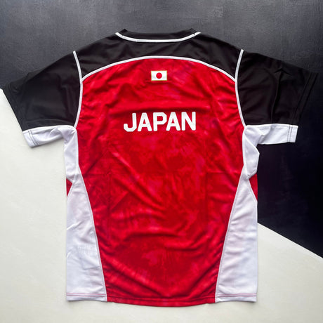 Japan National Rugby Team Practice Tee (Red) Underdog Rugby - The Tier 2 Rugby Shop 