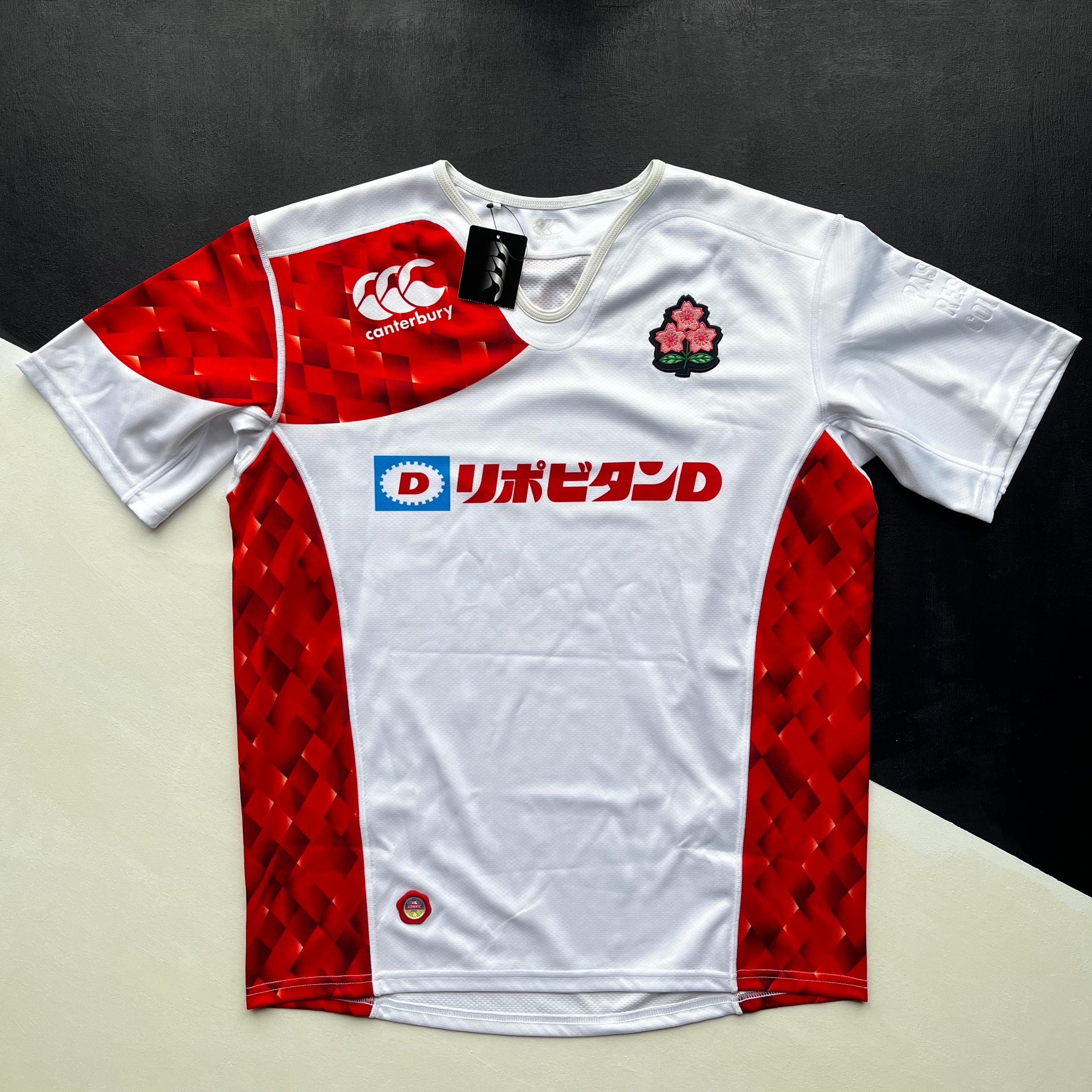 ウェア canterbury JAPAN NATIONAL RUGBY TEAM Japan National Rugby Team Jersey 2005 Match Worn 4L