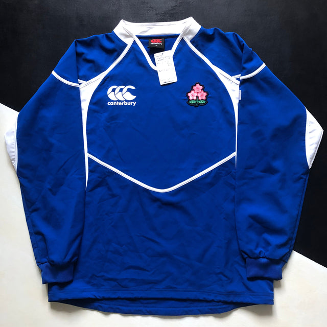 Japan National Rugby Team Training Pullover (Blue) 3L BNWT Underdog Rugby - The Tier 2 Rugby Shop 