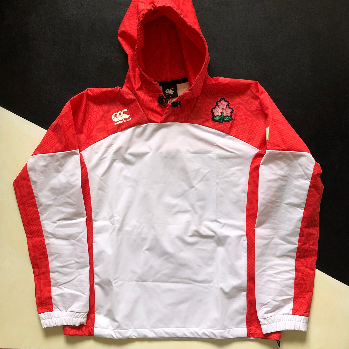 Japan National Rugby Team Training Windbreaker 3L Underdog Rugby - The Tier 2 Rugby Shop 