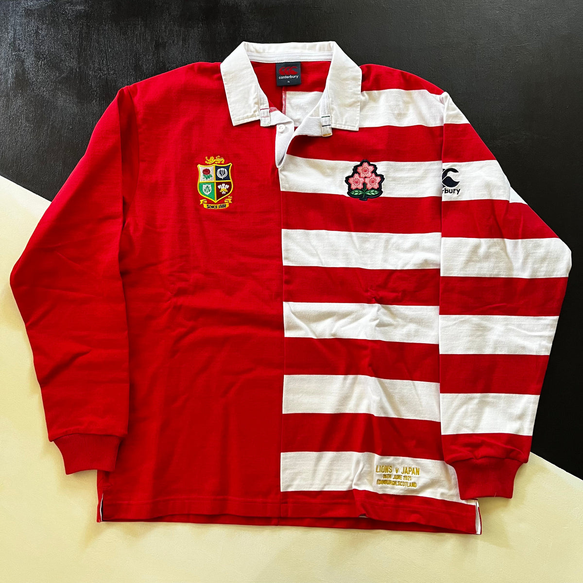 Japan vs Lions Commemorative Rugby Jersey 2021 3L Underdog Rugby