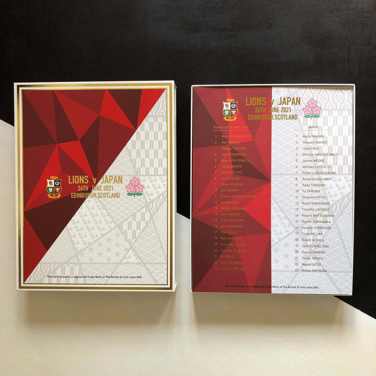 Japan vs Lions Commemorative Rugby Jersey 2021 Medium Underdog