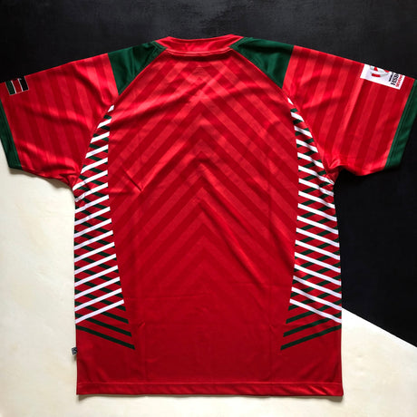 Kenya National Rugby Sevens Team Jersey 2016 XL Underdog Rugby - The Tier 2 Rugby Shop 