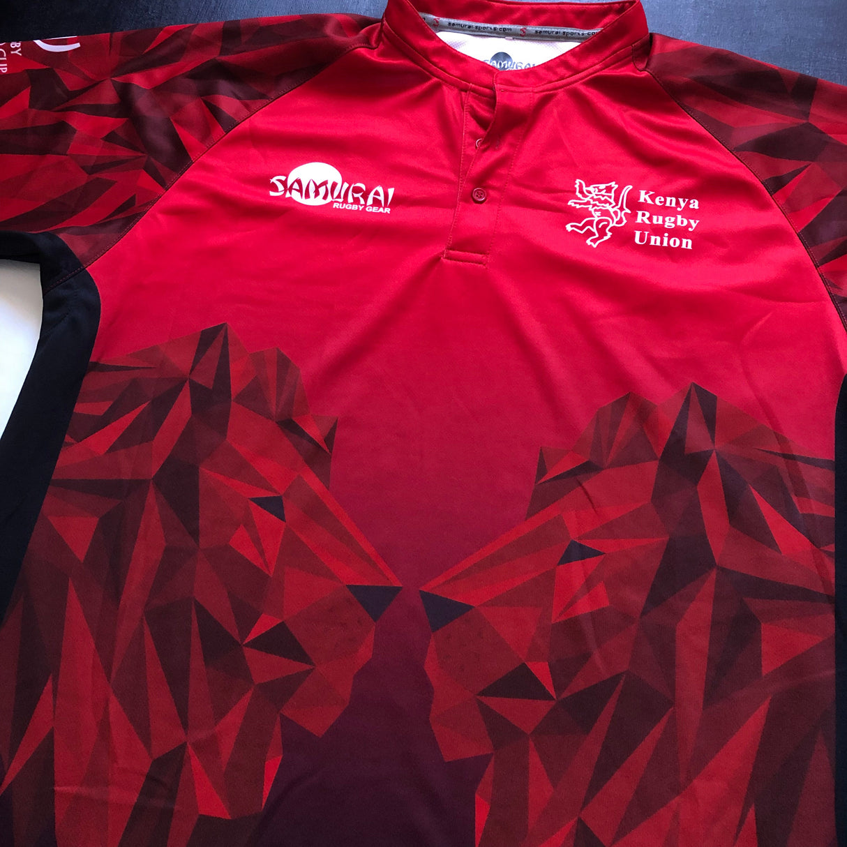 Kenya National Rugby Sevens Team Jersey 2018 2XL Underdog Rugby - The Tier 2 Rugby Shop 