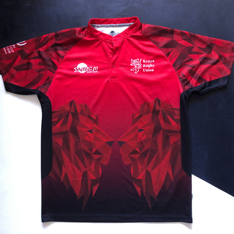 Kenya National Rugby Sevens Team Jersey 2018 2XL Underdog Rugby - The Tier 2 Rugby Shop 