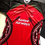 Kenya National Rugby Team Jersey 2009 Large Underdog Rugby - The Tier 2 Rugby Shop 