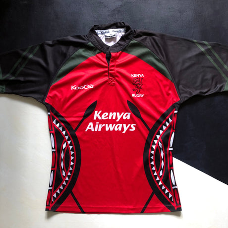 Kenya National Rugby Team Jersey 2009 Large Underdog Rugby - The Tier 2 Rugby Shop 