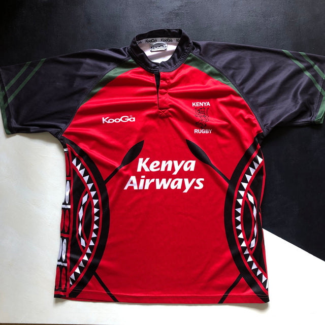 Kenya National Rugby Team Jersey 2009 XL Underdog Rugby - The Tier 2 Rugby Shop 