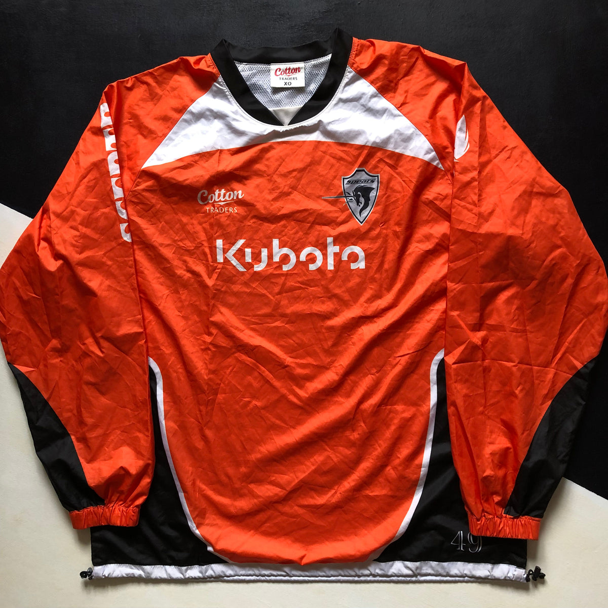Kubota Spears Rugby Team Training Pullover (Japan Top League) XO ...