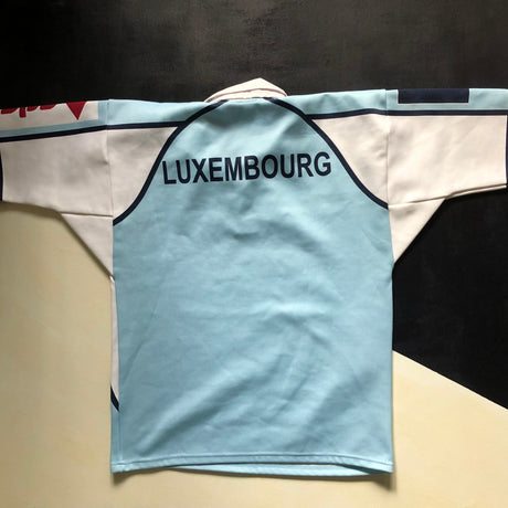 Luxembourg National Rugby Team Jersey 2000's Medium Underdog Rugby - The Tier 2 Rugby Shop 