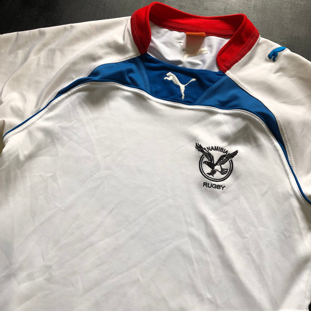 Namibia National Rugby Team Jersey 2013 Away Match Worn XL Underdog Rugby - The Tier 2 Rugby Shop 