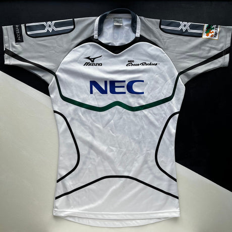 NEC Green Rockets Match Worn Jersey (Japan Top League) 3XO Underdog Rugby - The Tier 2 Rugby Shop 