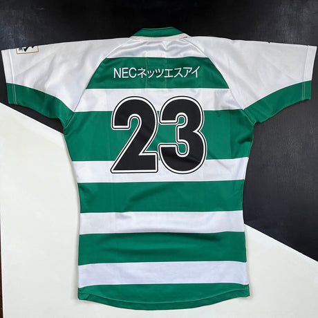 NEC Green Rockets Rugby Team Jersey Match Worn 2012 3XO Underdog Rugby - The Tier 2 Rugby Shop 